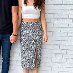 Abercrombie & Fitch , floral skirt